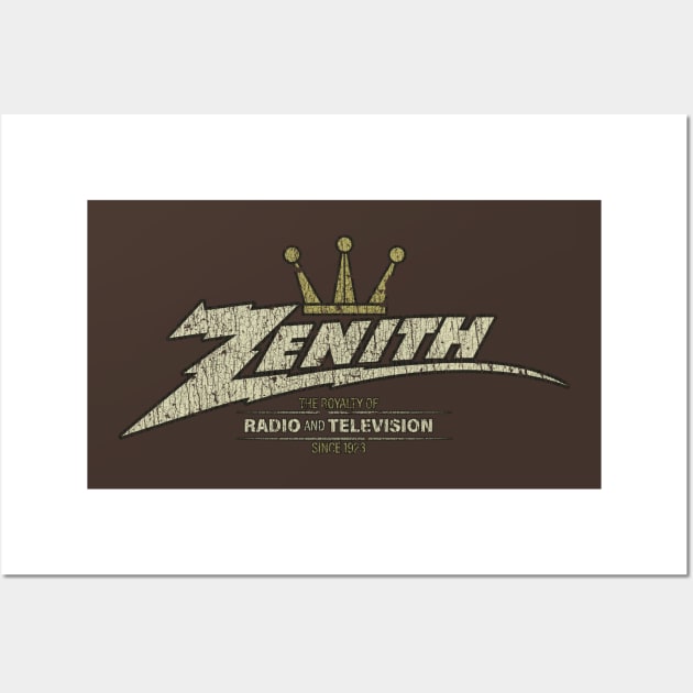 Zenith Royalty of Radio and Television 1923 Wall Art by JCD666